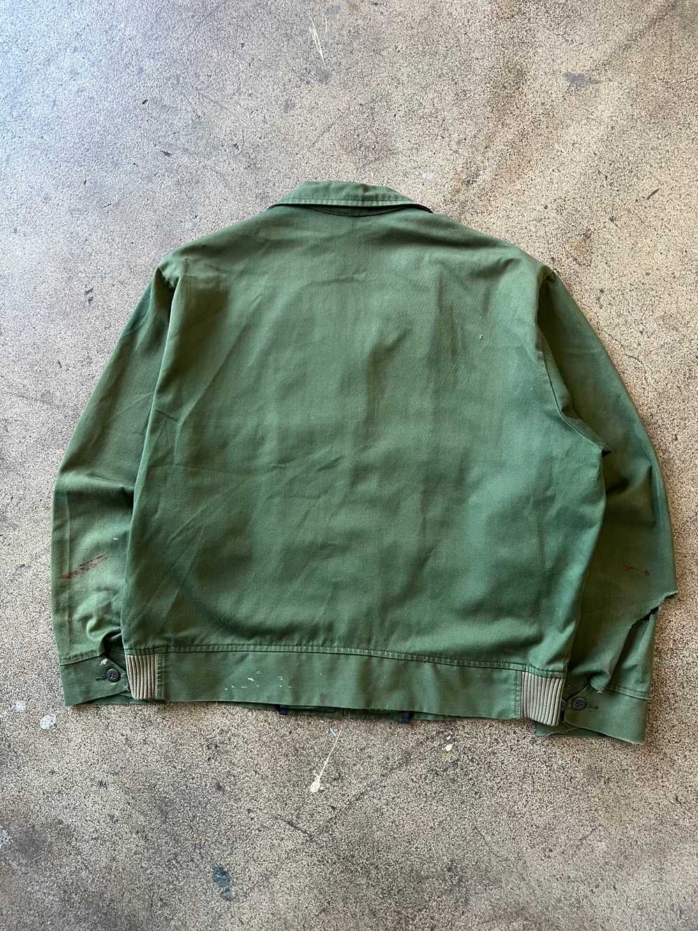 1970s National Parks Two Pocket Green Work Jacket - image 4