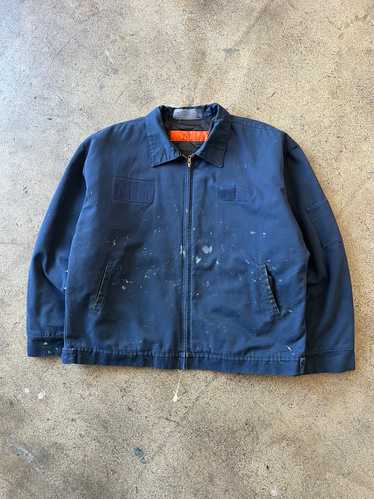 1990s Red Kap Navy Blue Painter Work Jacket