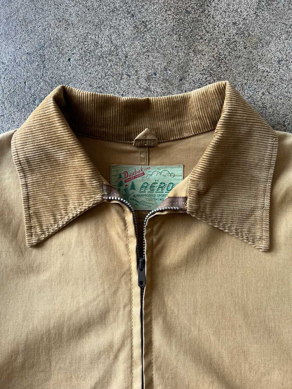 1950s Duxbak Tincloth Hunting Work Jacket - image 3