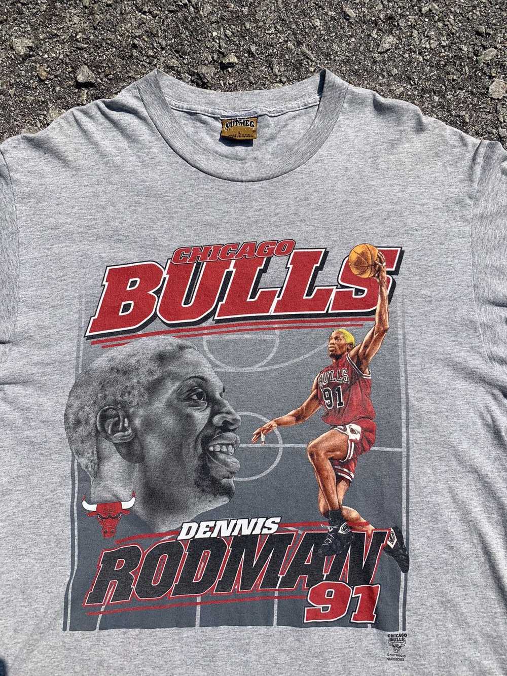 Chicago Bulls × Rap Tees × Vintage Rare Vintage C… - image 1