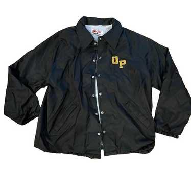 【80s】Vintage Birdie Black Varsity Jacket 80s~90'S Birdie Padded Nylon Varsity Jacket Award Jacket