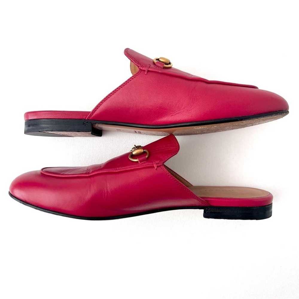 Gucci Princetown leather flats - image 7