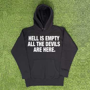 Custom × Streetwear × Vintage HELL IS EMPTY, ALL … - image 1