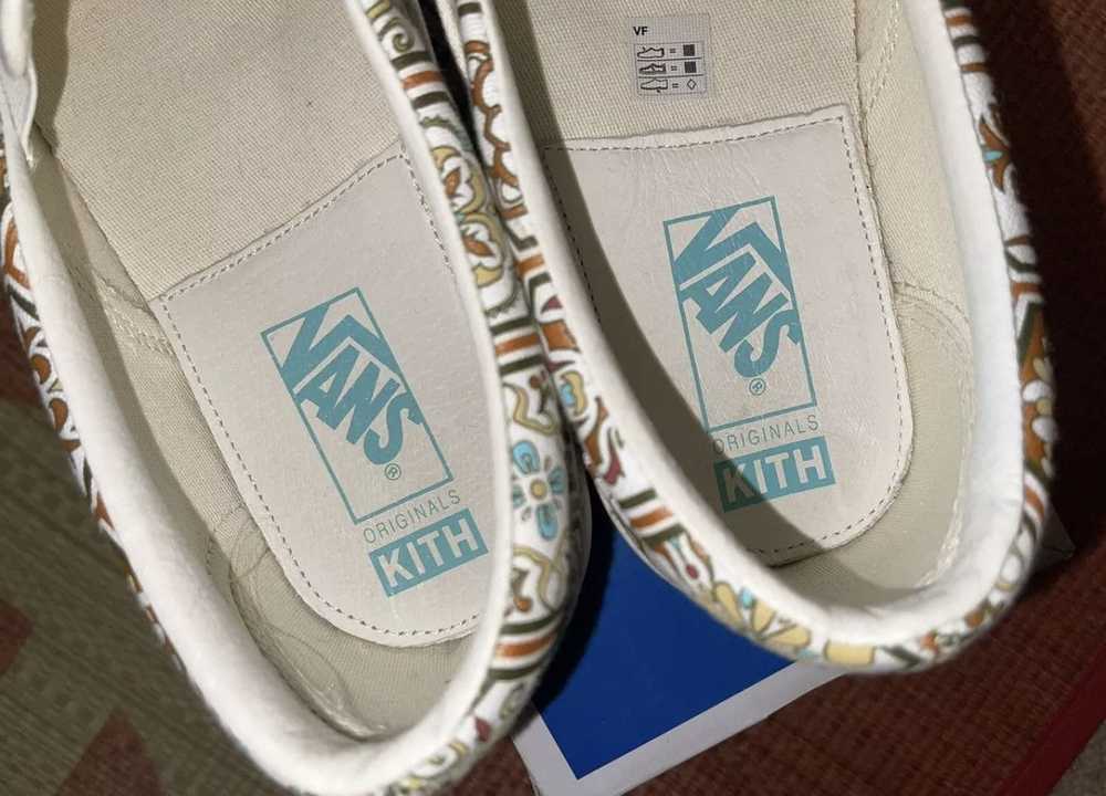 Kith × Vans Kith X Vans Slip On Moroccan Tile Ora… - image 2