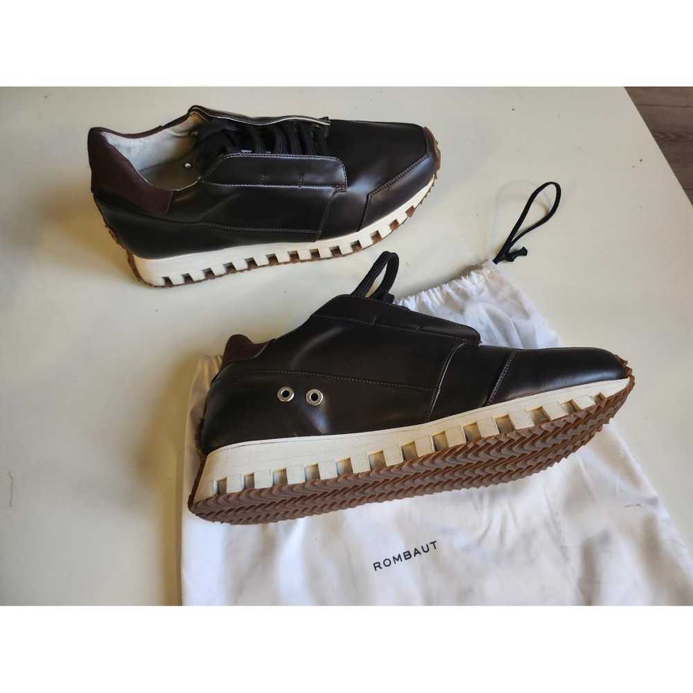 Rombaut Leather low trainers - image 8