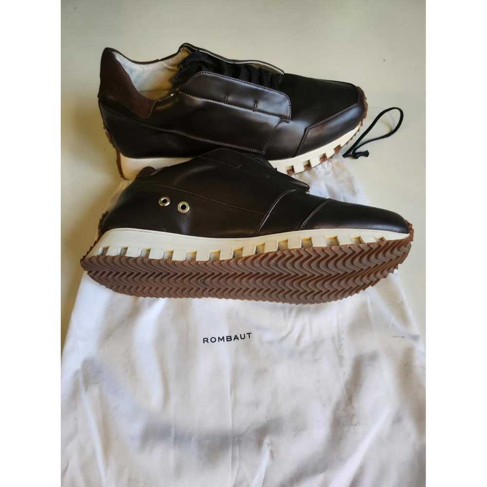 Rombaut Leather low trainers - image 9