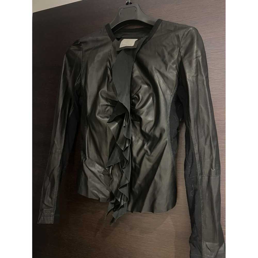 Pinko Leather biker jacket - image 2