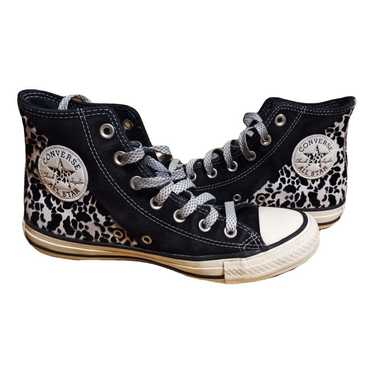 Converse Cloth lace up boots - image 1