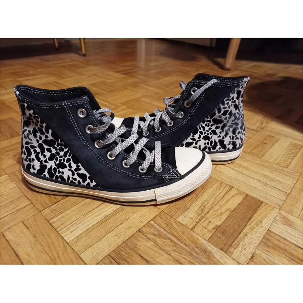 Converse Cloth lace up boots - image 5