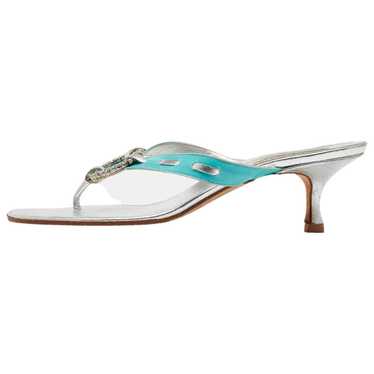 Manolo Blahnik Patent leather sandal