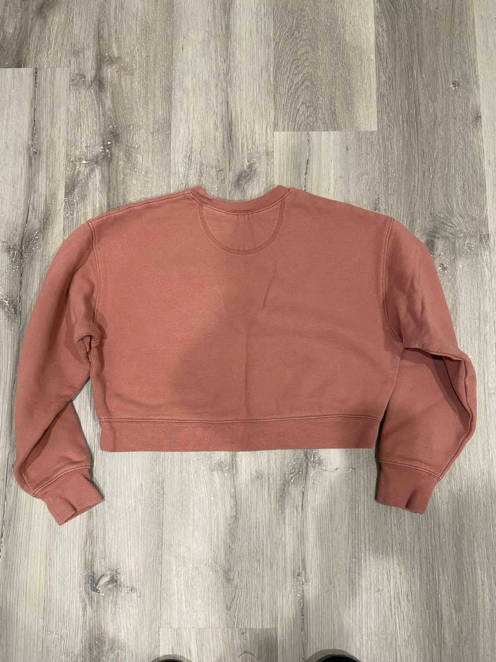 Girlfriend Collective Mauve 50/50 Cropped Sweatsh… - image 4