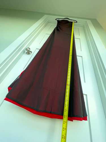 Tall Size Black/Red Long Formal Dress