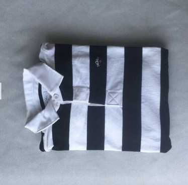 Noah x cheapest Vuarnet Striped Rugby Black White Practice Cloth M Cotton Collab RARE