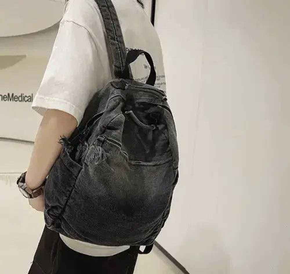 Backpack × Japanese Brand × Streetwear Denim Back… - image 1