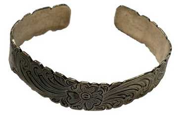 良品 Navajo / Herman Smith silver bangle Amazing navajo herman smith - Gem