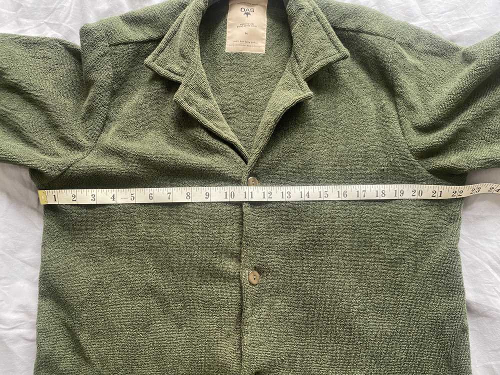 OAS OAS ARMY CUBA TERRY CLOTH SHIRT medium green - image 4