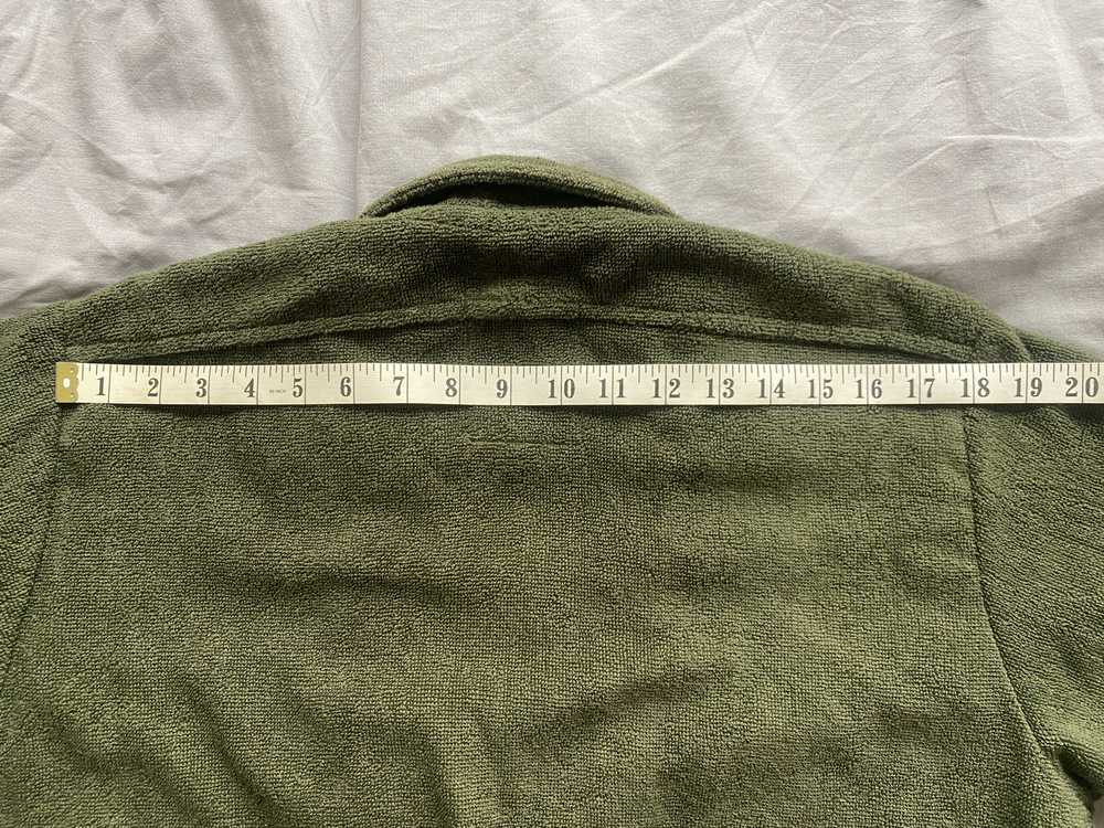 OAS OAS ARMY CUBA TERRY CLOTH SHIRT medium green - image 9