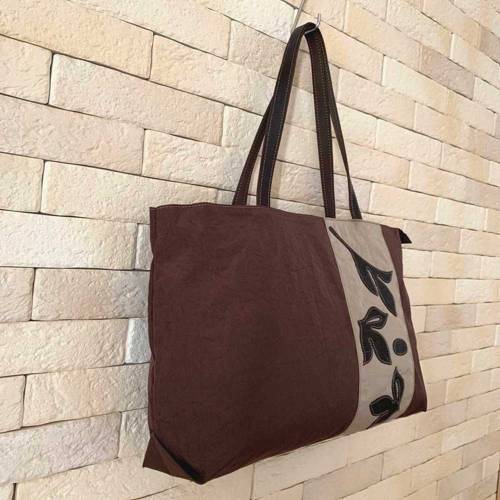 IBIZA Tote Bag Nylon × Leather Large - image 3