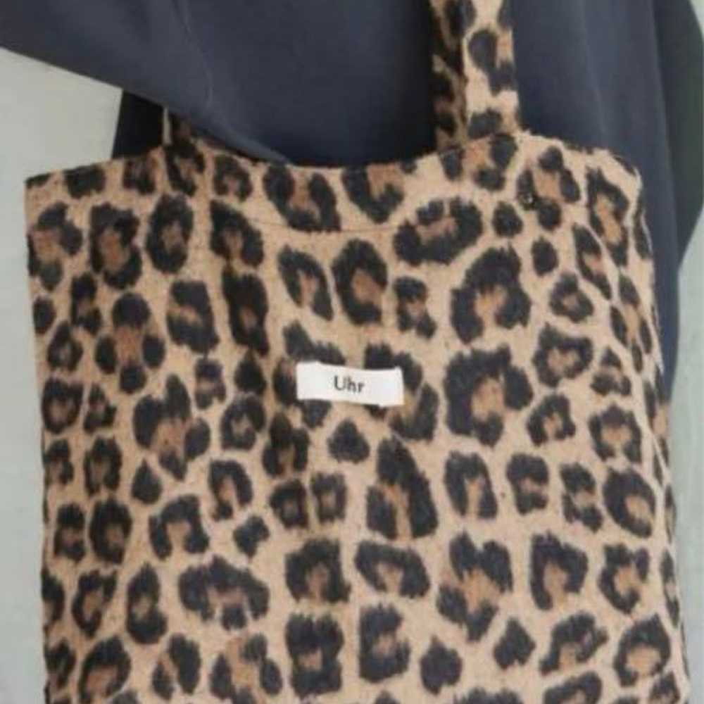 Uhr × Spick & Span LEOPARD Tote Bag - image 3