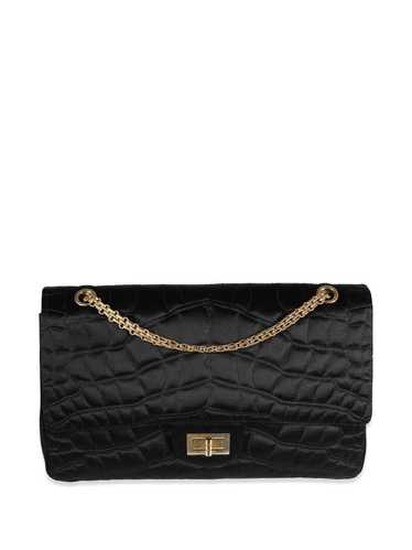 CHANEL Pre-Owned 2.55 satin shoulder bag - Black