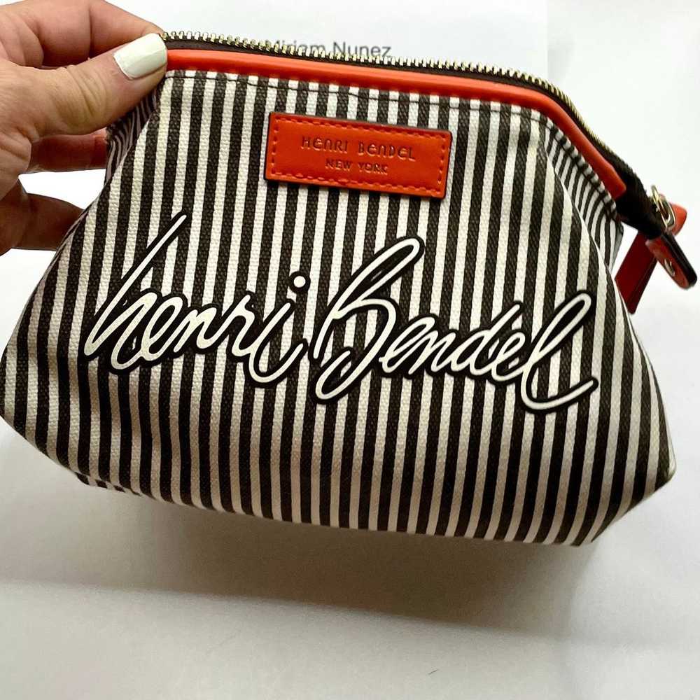 henri bendel makeup cosmetic bag Henri Bendel Can… - image 6