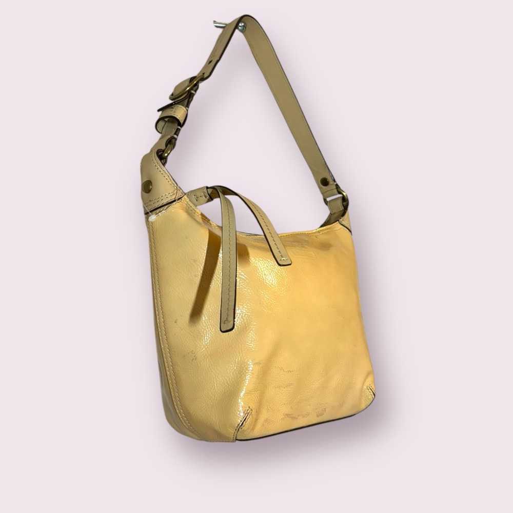 COACH Purse Xanadu/Tan Patent Leather Bag Z44715 - image 4