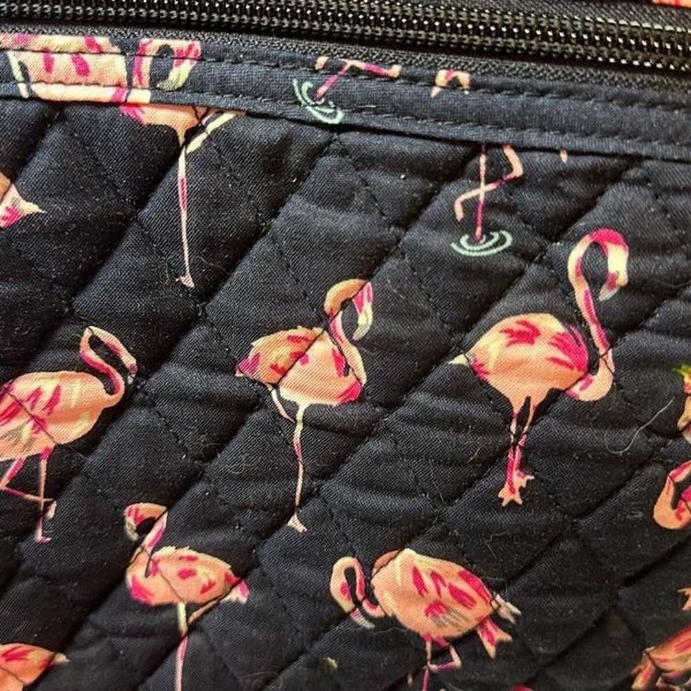 Vera Bradley Flamingo Fiesta Duffle Bag Overnight… - image 4