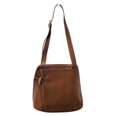 Longchamp Leather Shoulder Bag Brown