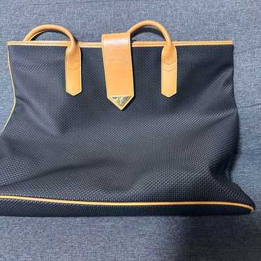 YSL Tote Bag Black Nylon Leather - image 1