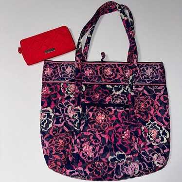 VERA BRADLEY TOTE BAG / WALLET - image 1