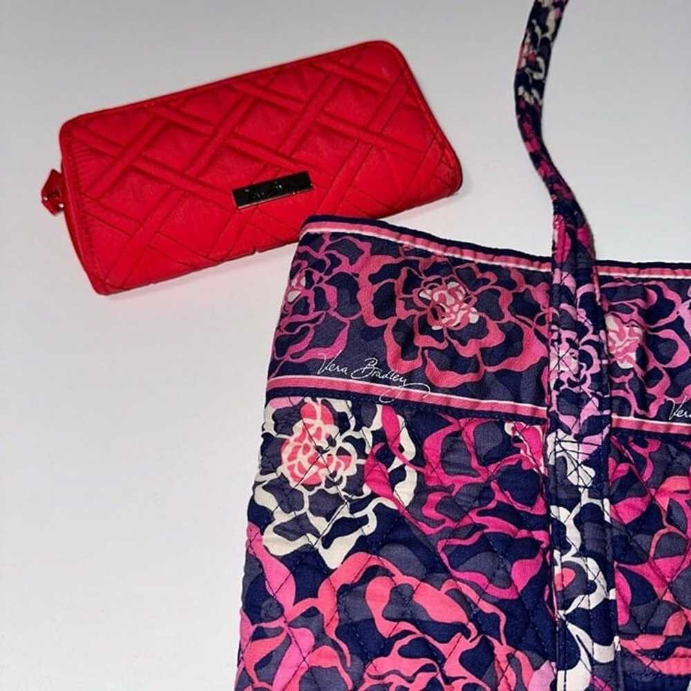 VERA BRADLEY TOTE BAG / WALLET - image 4