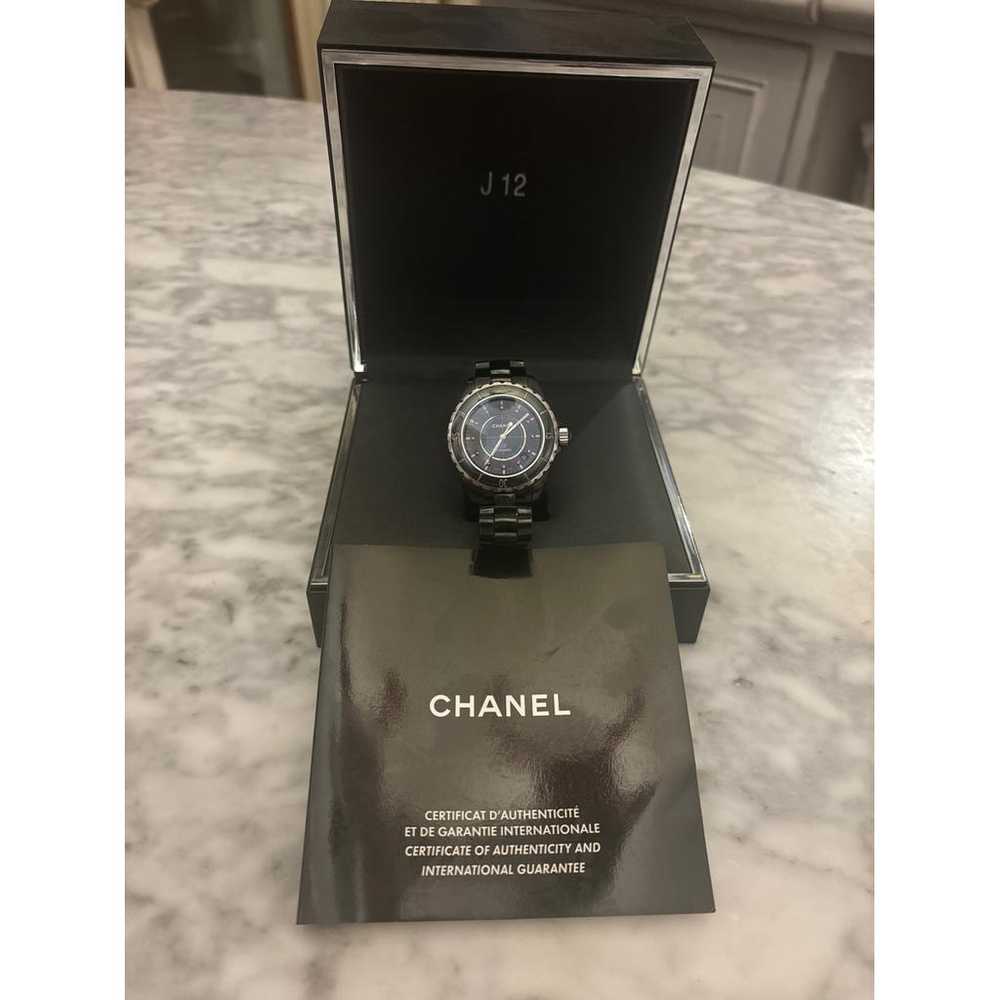 Chanel J12 Automatique ceramic watch - image 10