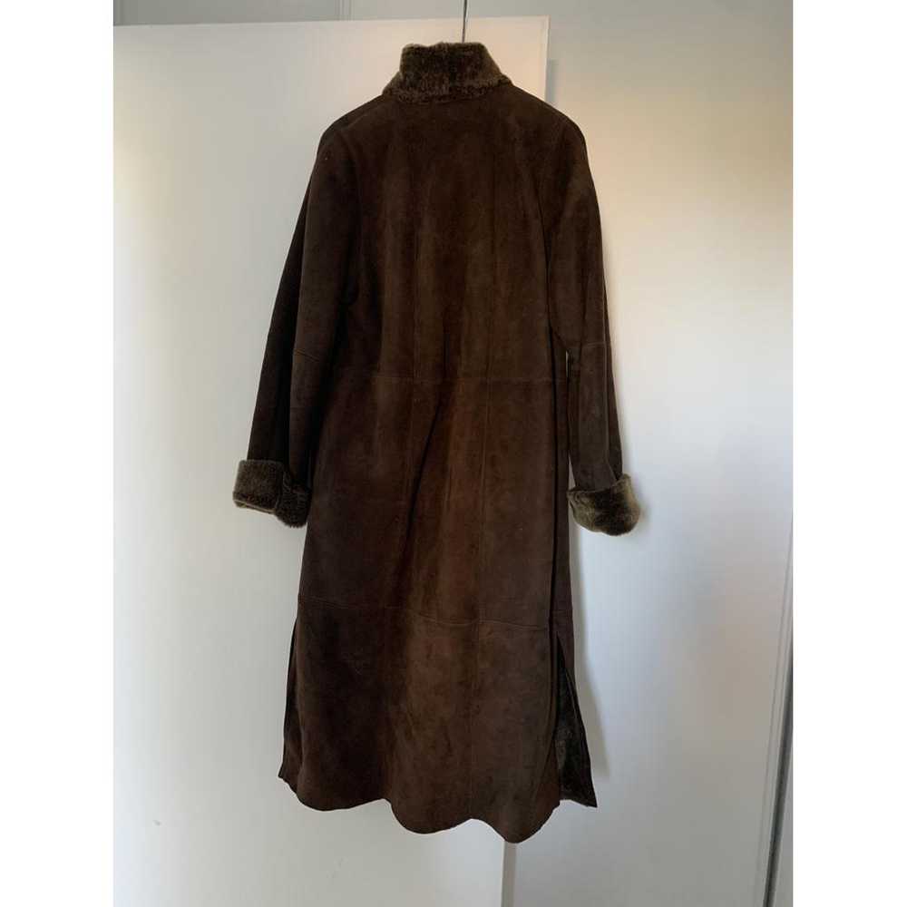 Sprung Frères Leather coat - image 2