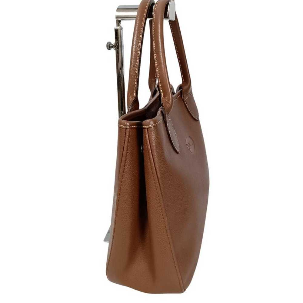 438 Beautiful LONGCHAMP Handbag in Brown Camel Co… - image 2