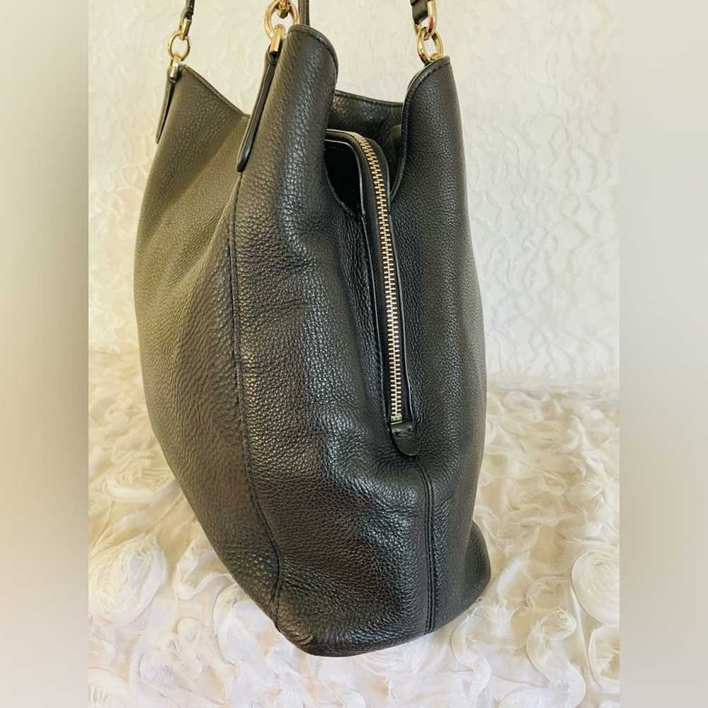 KATE SPADE Black pebble leather hobo shoulder bag - image 5