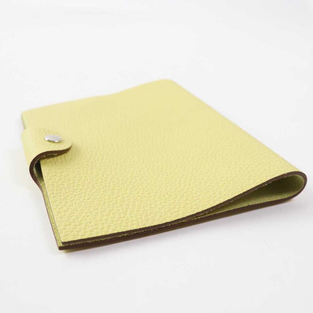 HERMES Notebook cover Taurillon Clemence cream Ul… - image 5