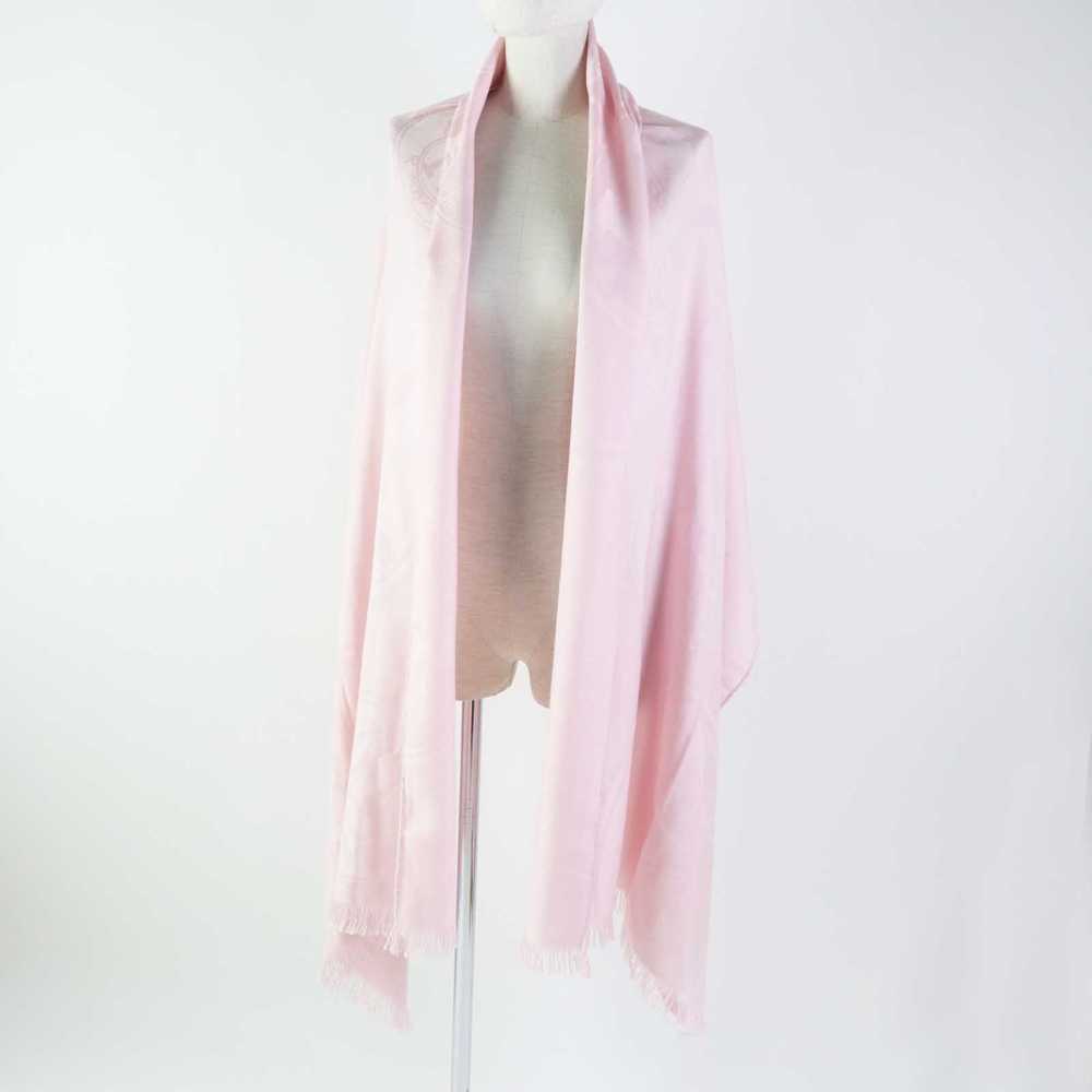 HERMES shawl cashmere Rose Petal (baby pink) Etoi… - image 4