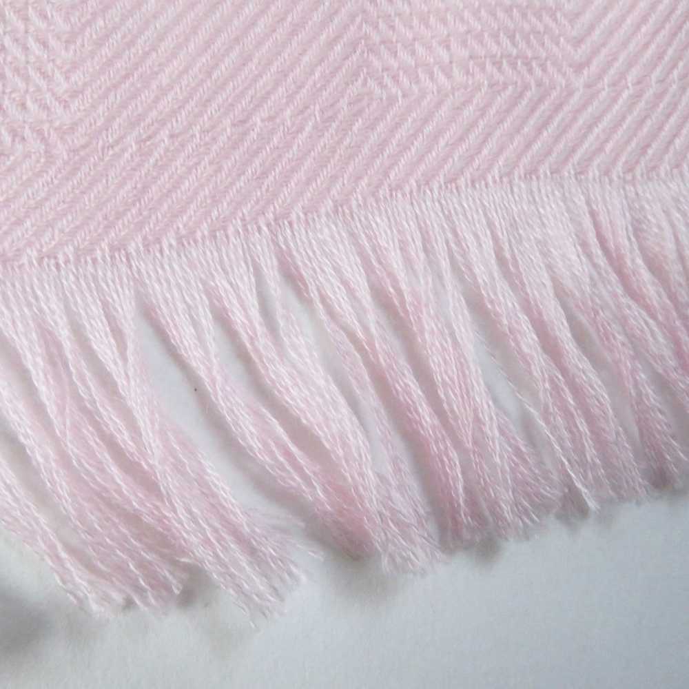 HERMES shawl cashmere Rose Petal (baby pink) Etoi… - image 8