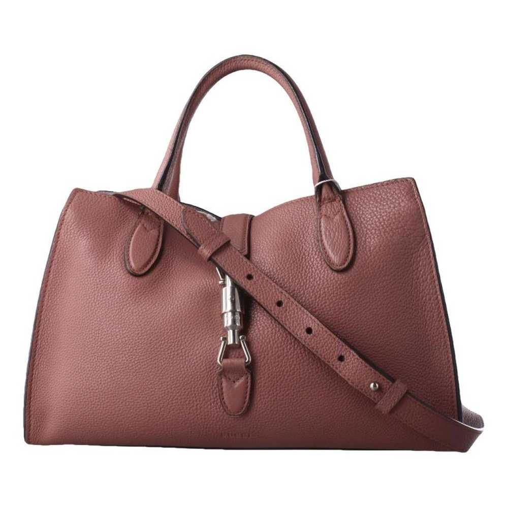 Gucci Jackie Soft Tote leather handbag - image 1