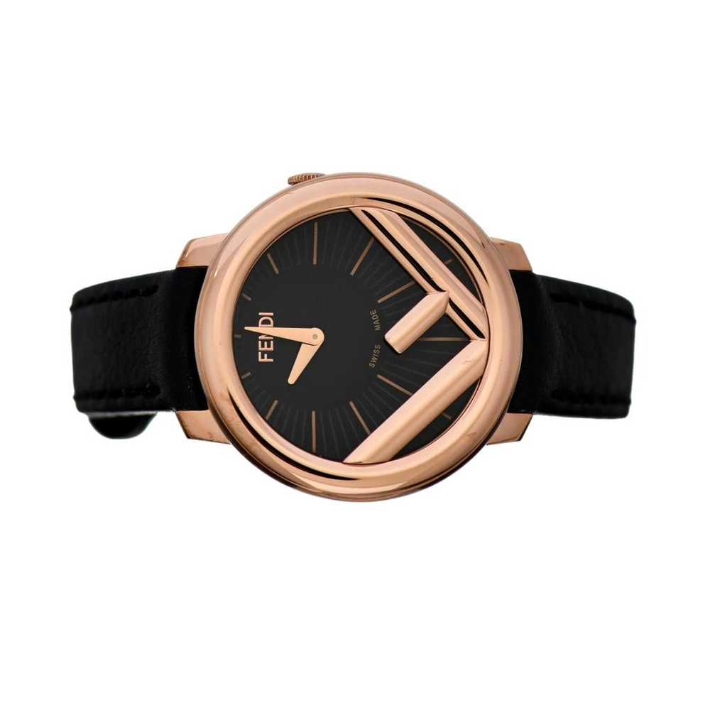 Fendi Ff leather bracelet - image 4