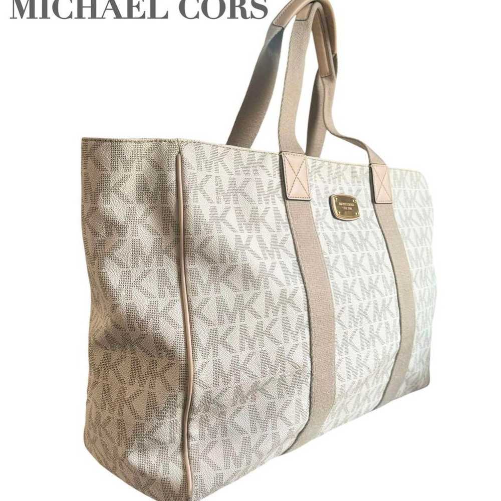 MICHAEL KORS Tote Bag Boston Bag Michael Kors Bei… - image 1