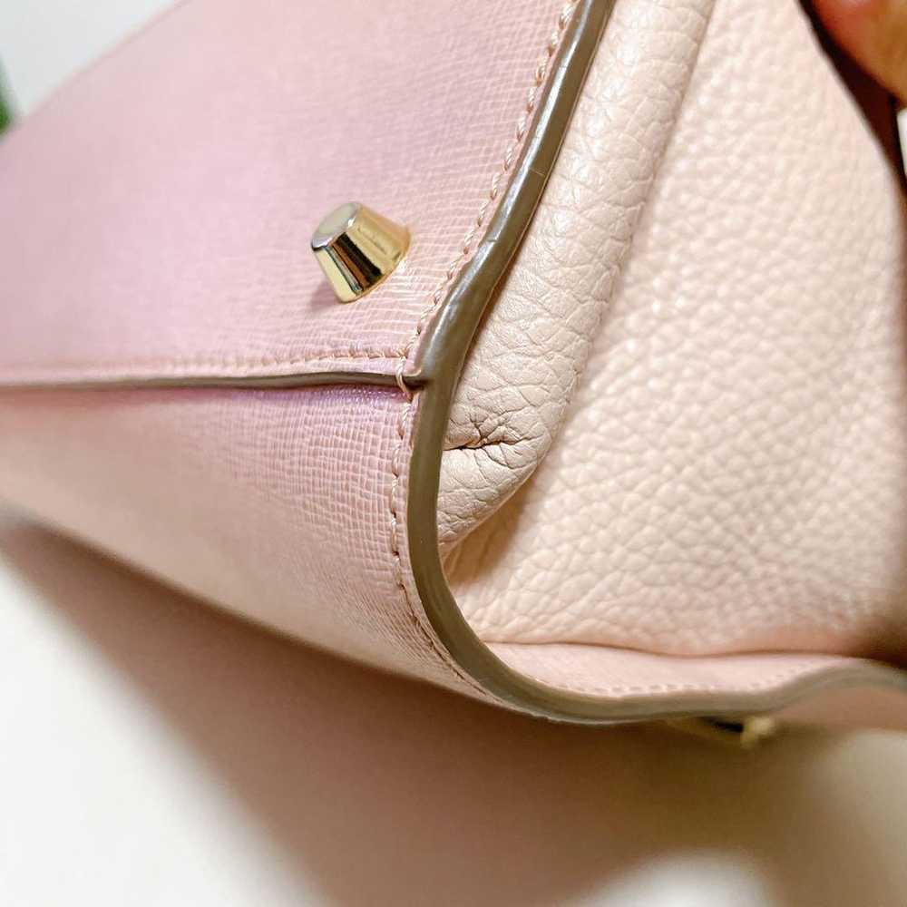 【Like New】 FURLA Pink Handbag Shoulder Bag - image 9