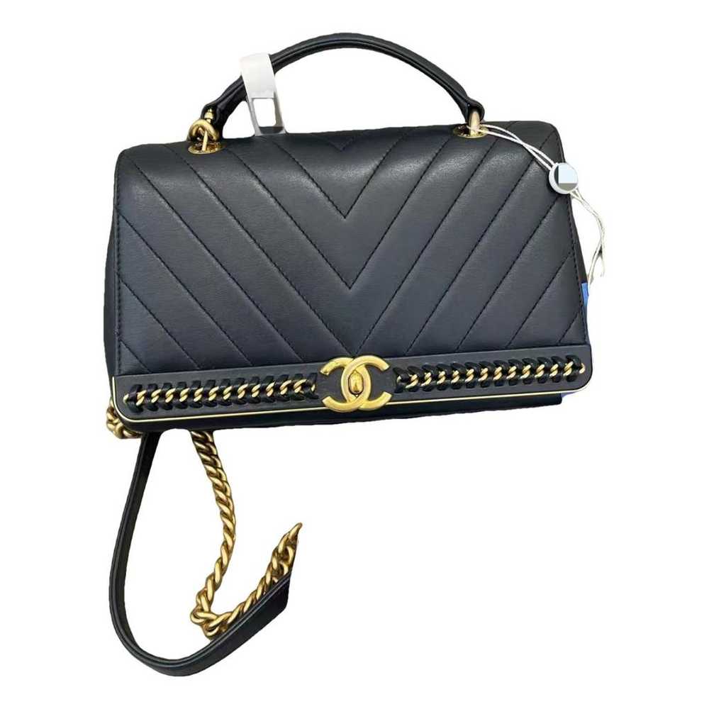 Chanel Business Affinity leather handbag - image 1