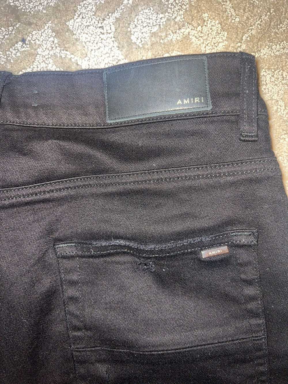 Amiri Amiri Black White Jeans Sz 30 - image 6