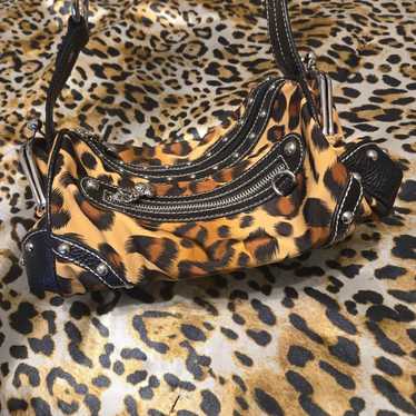 Kathy van zeeland cheetah purse best sale