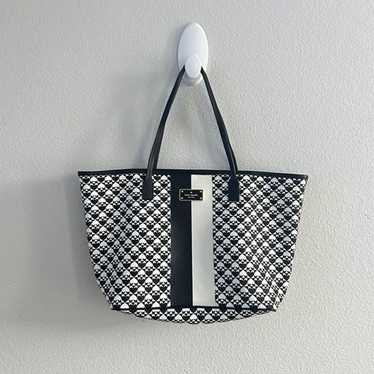 Kate Spade New York 'Margareta' Penn Place Shopper Tote Bag in Black & White popular