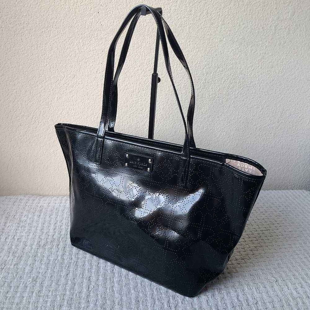 Kate Spade Metro Spade Black Tote - image 3