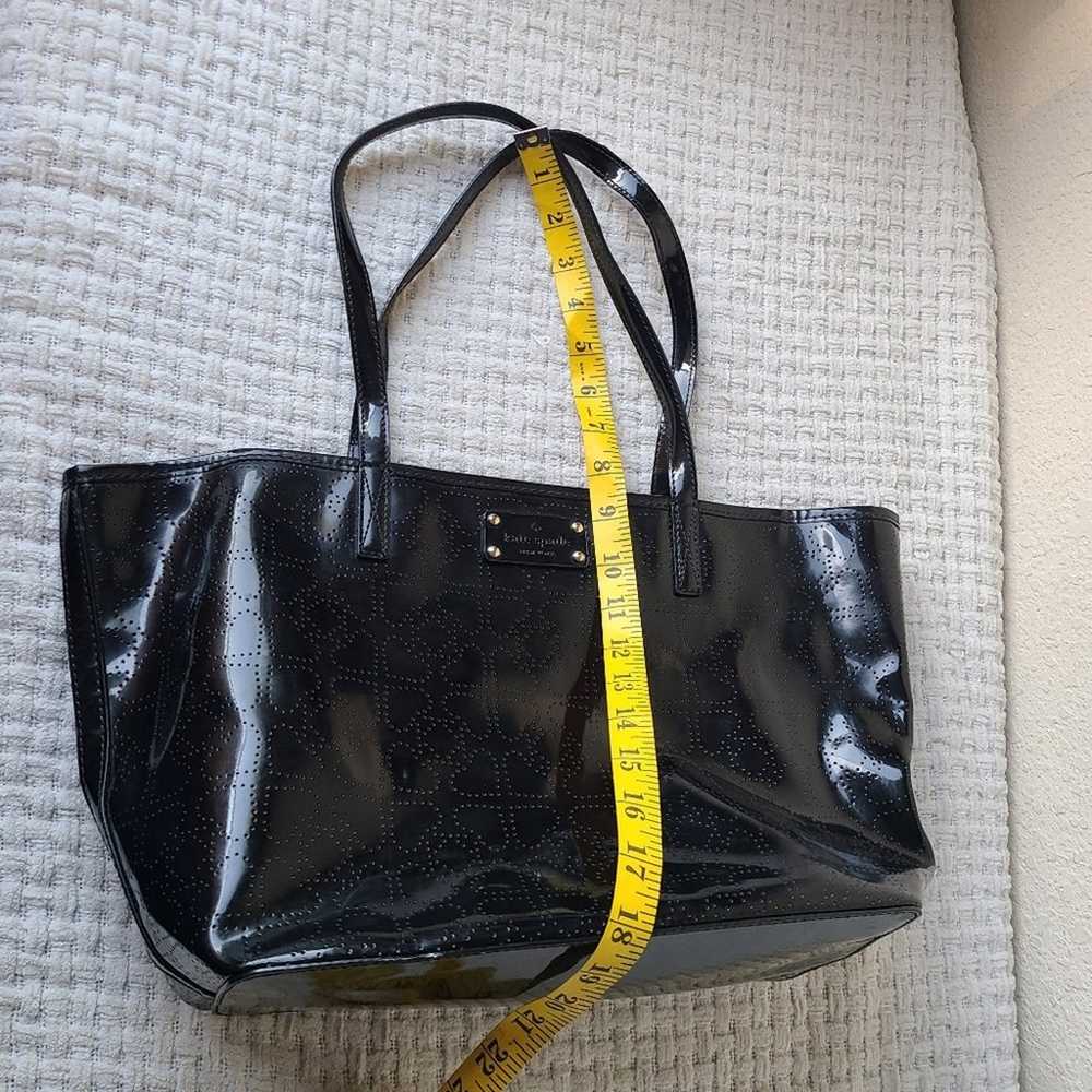 Kate Spade Metro Spade Black Tote - image 7