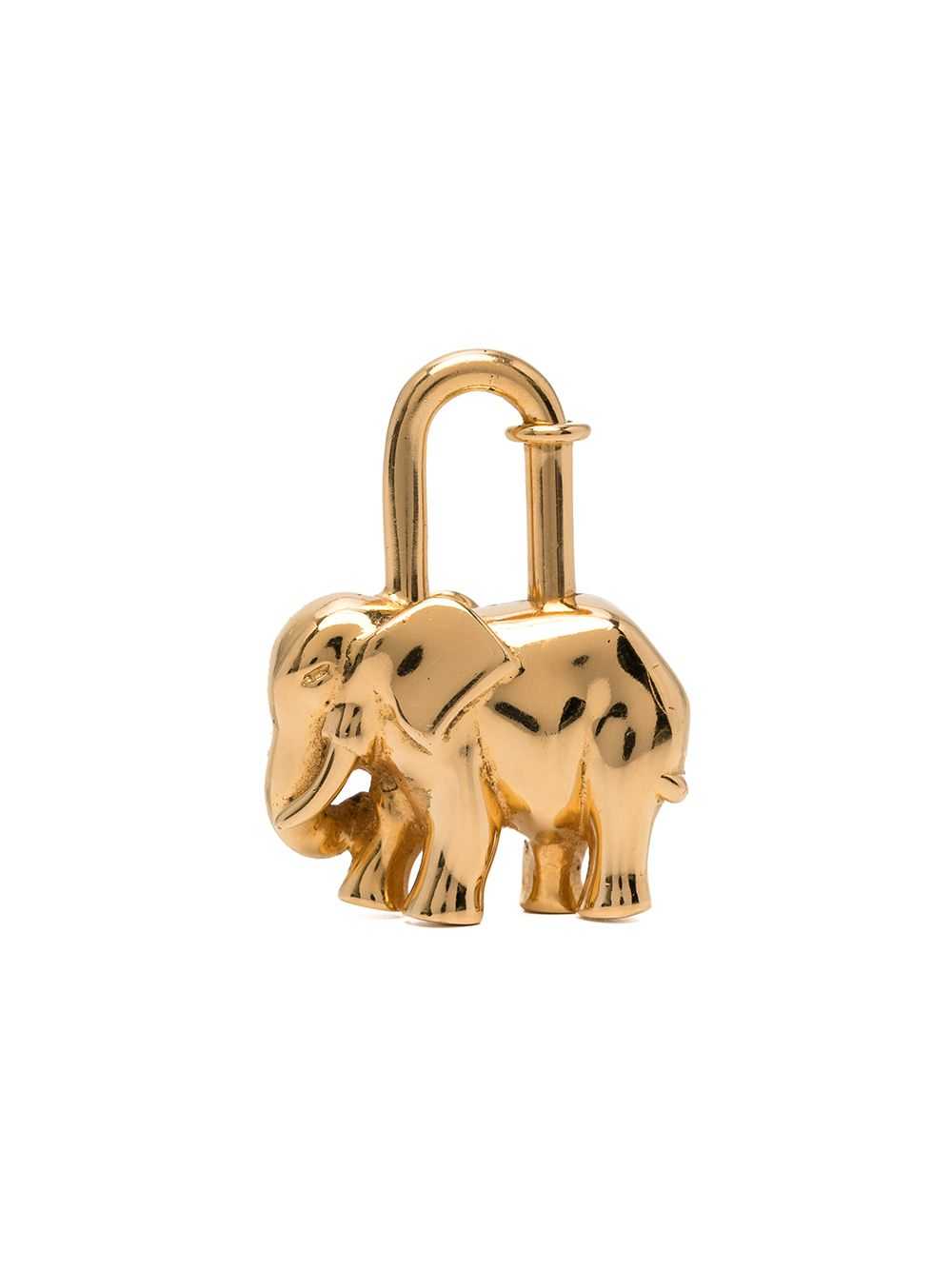 Hermès Pre-Owned 1998 elephant motif Cadena padlo… - image 2