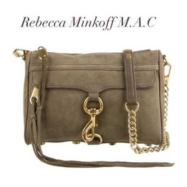 Rebecca Minkoff leather Crossbody Bag factory Olive Color